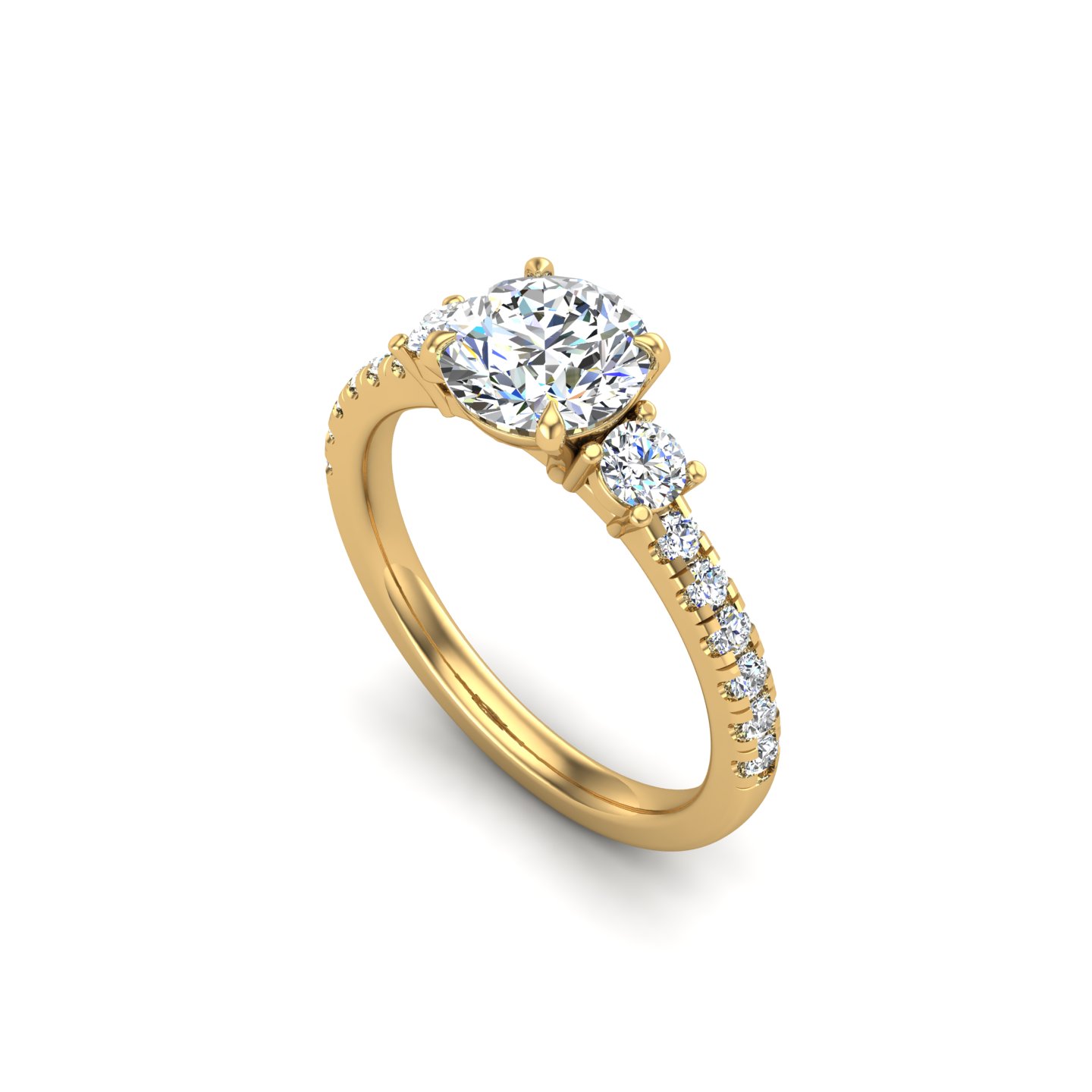 Eve Diamond Engagement Ring